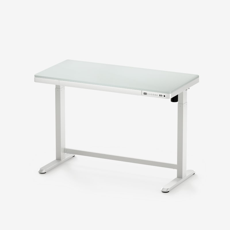 Comhar All-in-One Standing Desk (Tempered Glass/Wooden Tabletop