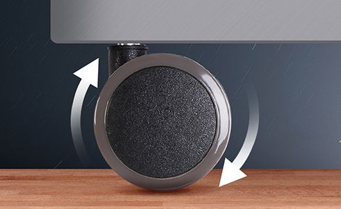 FlexiSpot casters for height adjustable desks