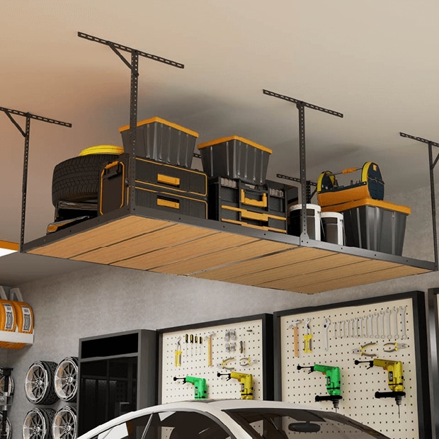 Max Series Frame 4′ x 8′ Heavy Duty Overhead Garage Storage Rack