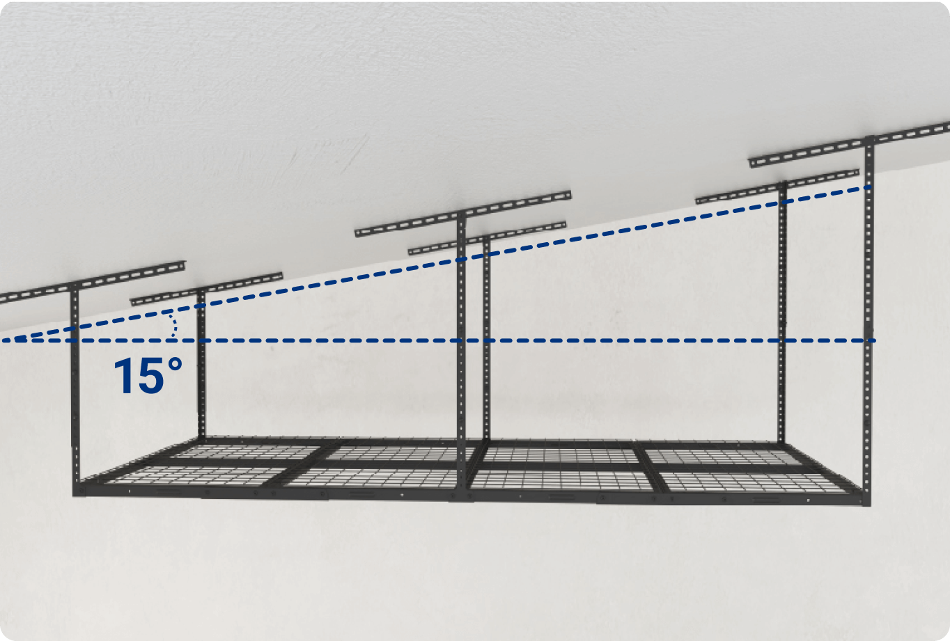 Classic 4' x 8' Overhead Garage Storage Rack