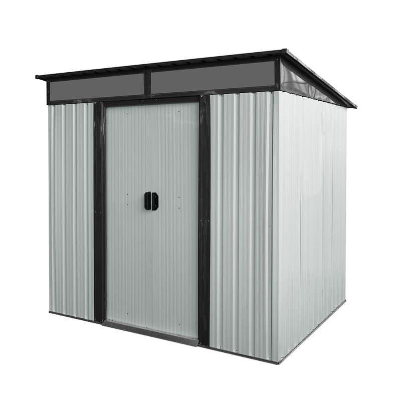 FLEXIMOUNTS Outdoor Metal Storage 6ft x 5ft