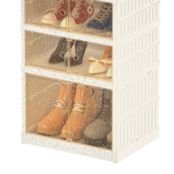 ST20-1 Tall Portable Folding Shoe Rack FLEXIMOUNTS