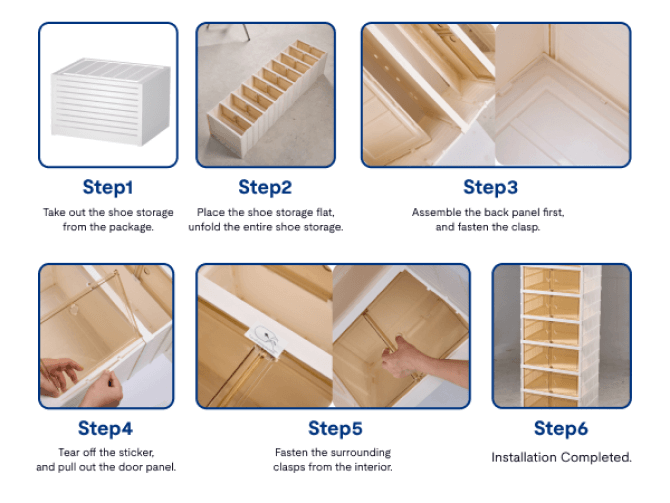 ST20 Shoe Rack Organizer Storage box | FLEXIMOUNTS