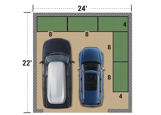 garage lift storage