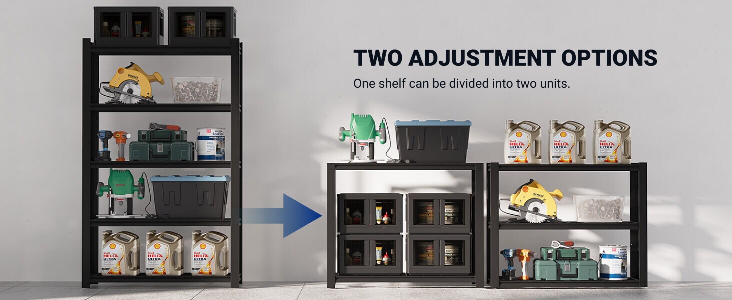 FS16B-WG 1′ × 6′ Basement Storage Shelves - Thumbnail 4