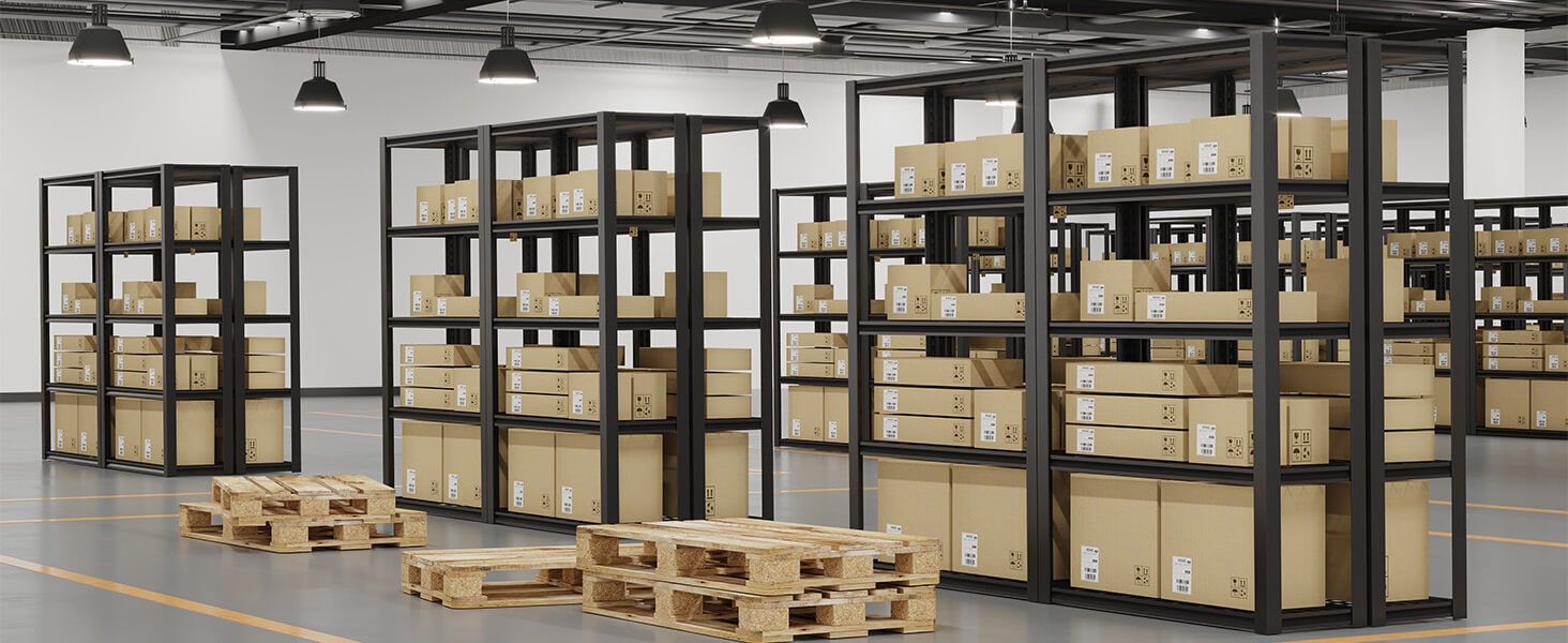 FS16B-WG 1′ × 6′ Basement Storage Shelves