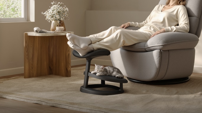 Make room for everyday relaxation with the CF4 footrest.