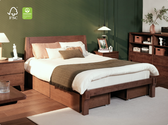 Eco-Friendly Solid Wood