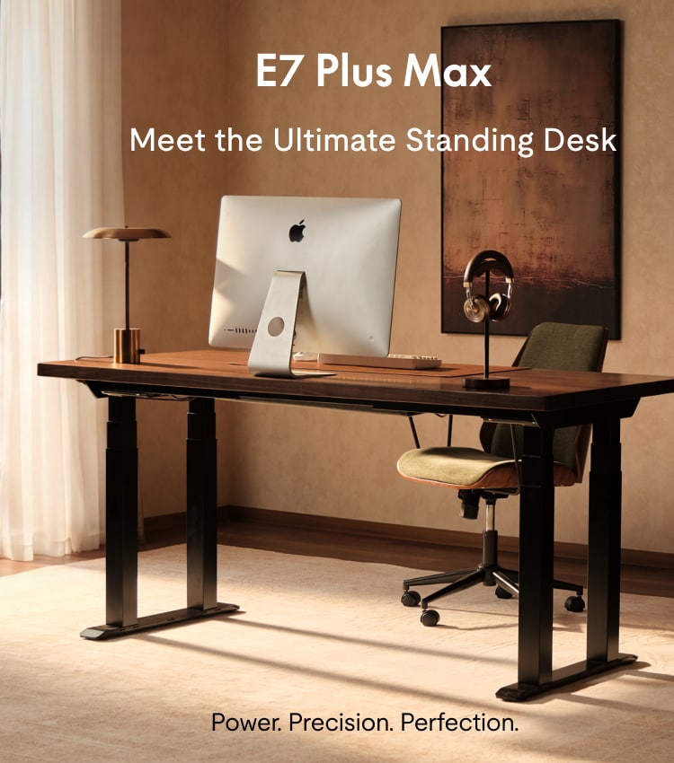 Premium 4-Leg Standing Desk E7 Plus Max|FlexiSpot Height