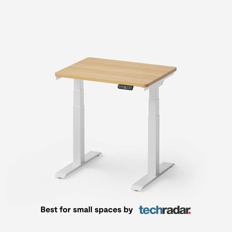 Small Standing Desk | E7 Mini Sit Stand Desk for Office | Flexispot