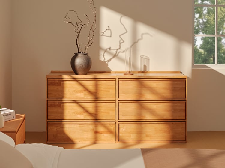 FlexiSpot Kana Modular Dresser in Oak