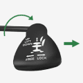 C2 office chair back angle adjustment lever for recline lock