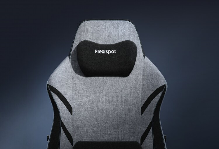 Breathable soft-touch fabric detail of the GC7 ergonomic gaming chair