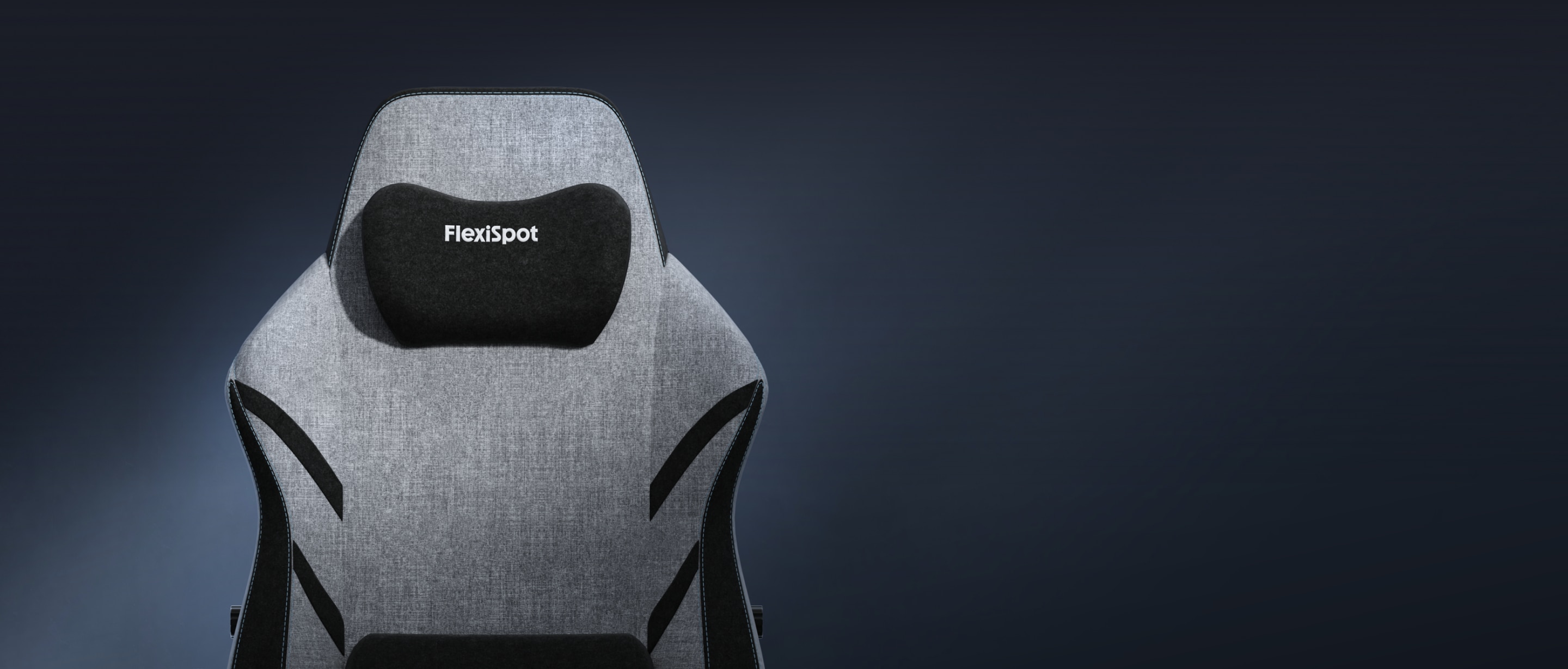 Breathable soft-touch fabric detail of the GC7 ergonomic gaming chair