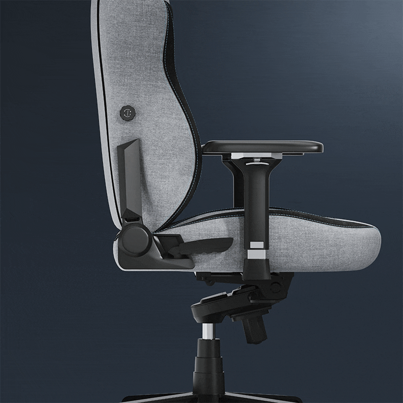GC7 gaming chair demonstrating its smooth front-to-back rocking motion
