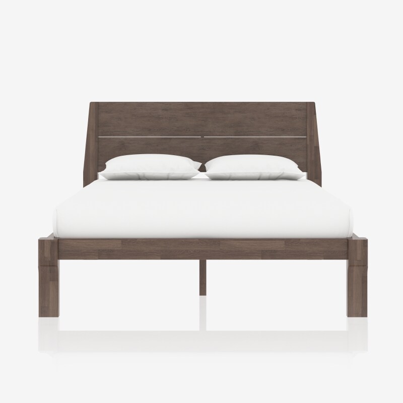 FlexiSpot Kana Japanese Joinery Bed with Headboard| Simple