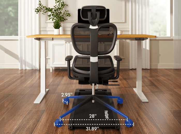 Office Chair Floor Chairs Near Me 2-in-1 Footrest Ergonomic Desk