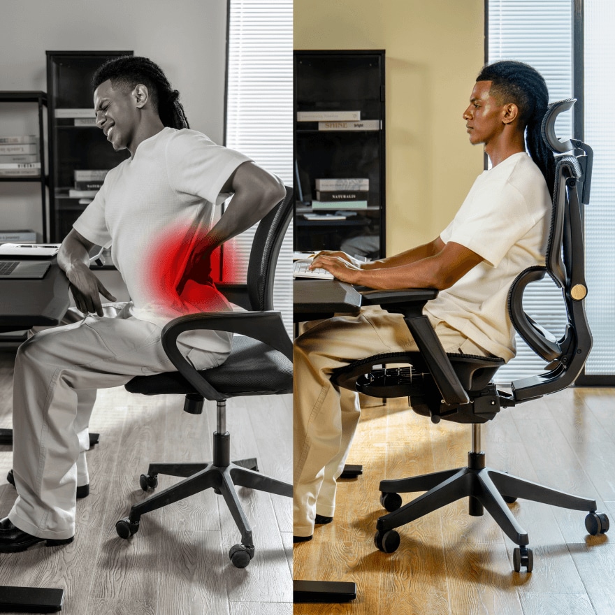 Proper posture chair sale