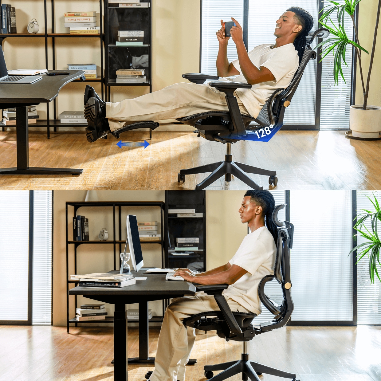 Ergonomic Office Chair | FlexiChair C7 for Improved Posture and 