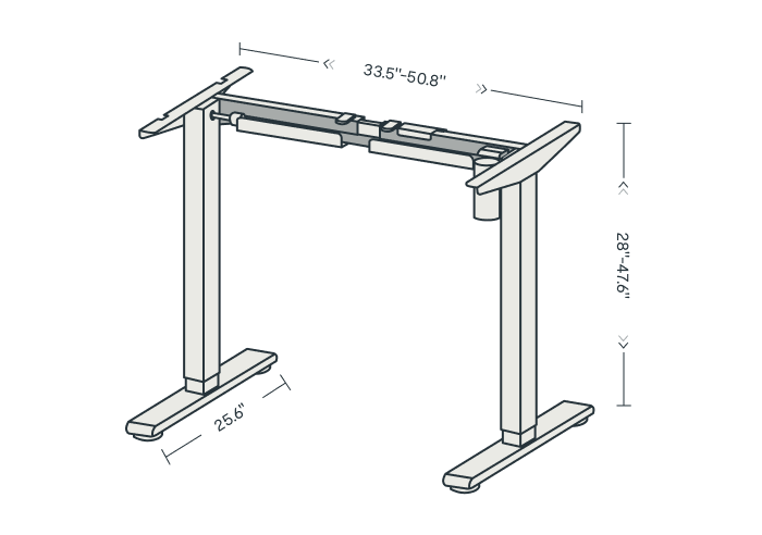 FlexiSpot Premium Gaming Standing Desk | G7 Gaming Desk