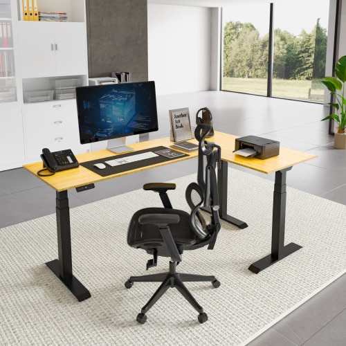 Pro L-Shaped Standing Desk E7L|Flexispot | Flexispot Pro L-Shaped Standing Desk E7L|Flexispot | Flexispot