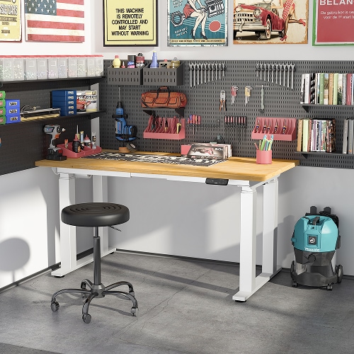 E7 Plus Four Leg Standing Desk | Flexispot
