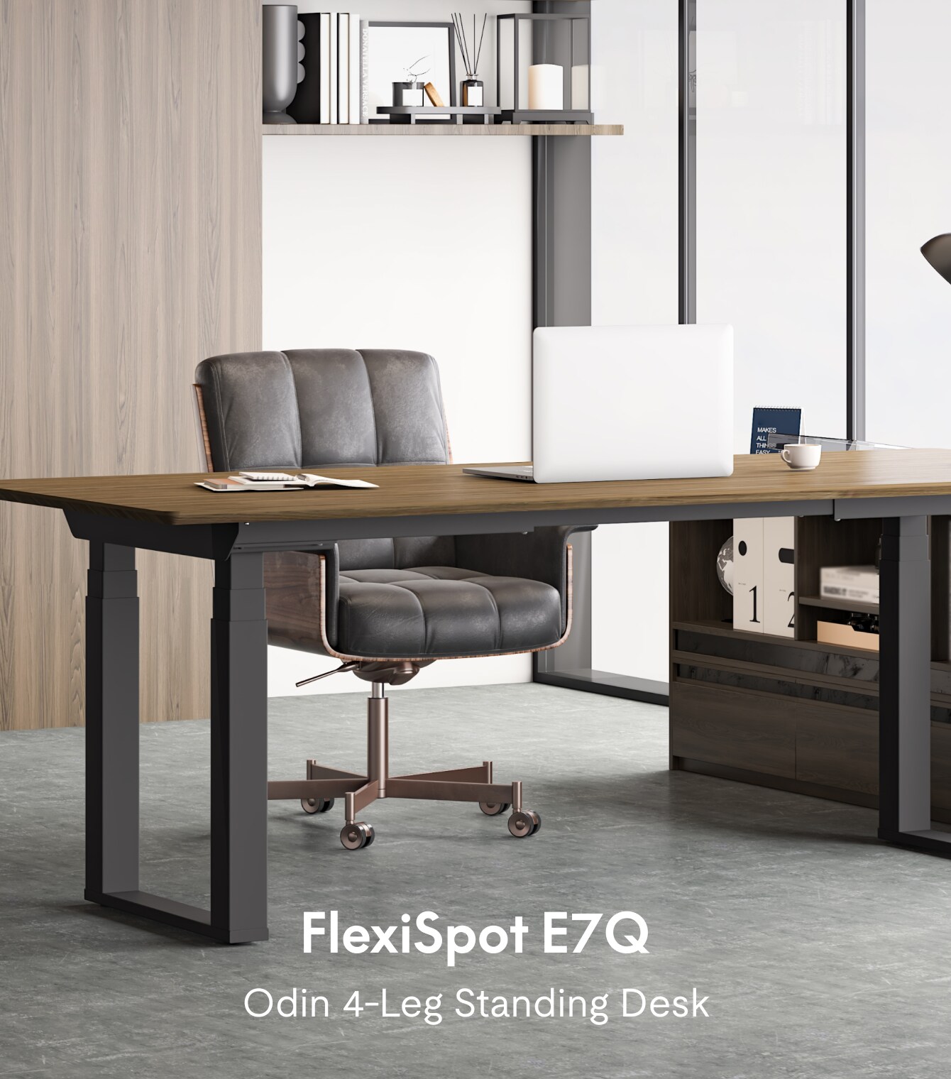 FlexiSpot Odin 4-Leg standing desk E7Q