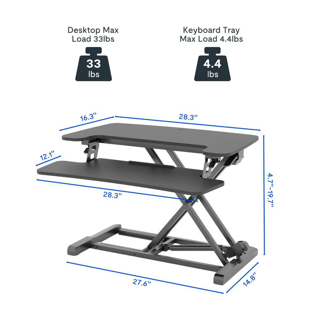 Standing Desk Converter AlcoveRiser M7-E | FlexiSpot