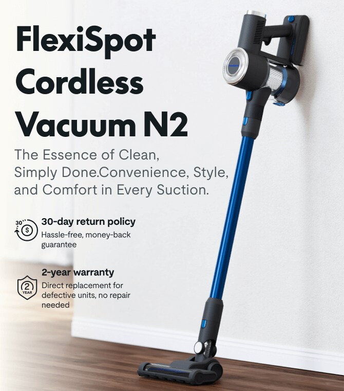 Gray Handheld Car Vacuum Cleaner Power Suction With Multi-Nozzles