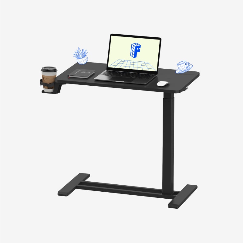 H7 Height Adjustable Recliner Side Table | FlexiSpot